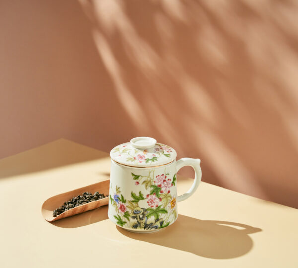 Colourful Flowers Cup
