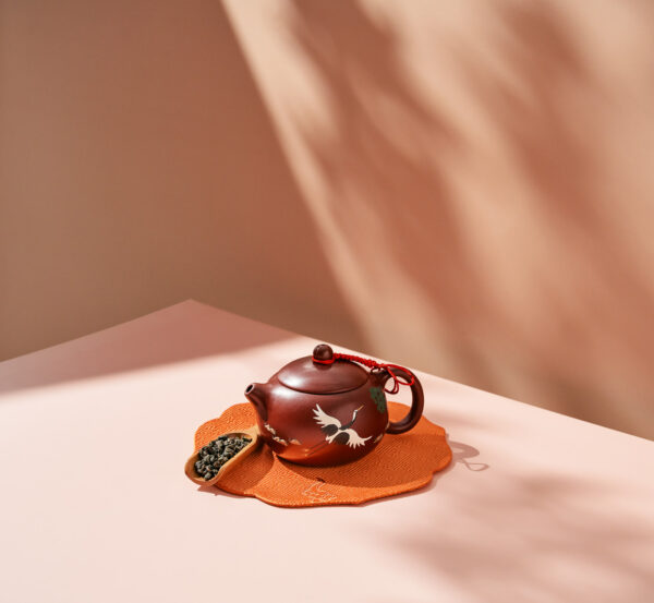 Crane Teapot
