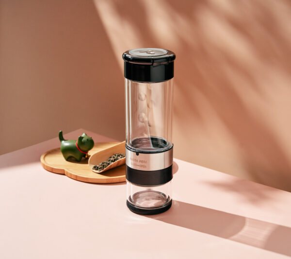 Glass Travel Tea Bottle