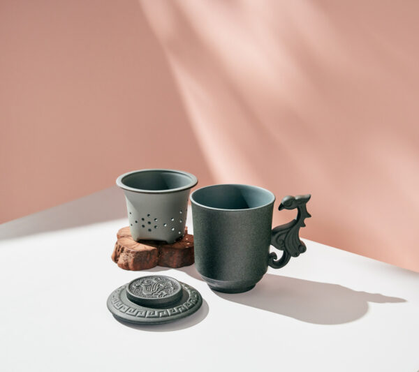 Double-walled Phoenix Green Cup