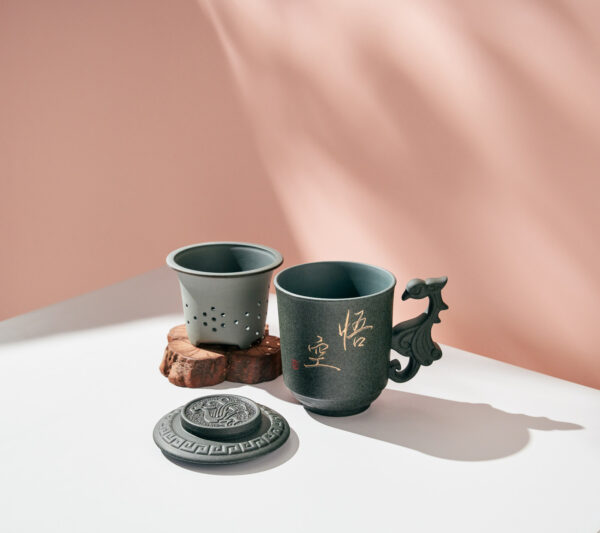 Double-walled Phoenix Green Cup (悟空)